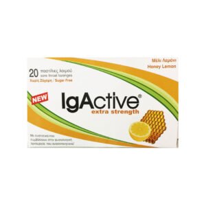 Μέλι - Λεμόνι | IgActive Extra Strength Παστίλιες για το πονολαιμο